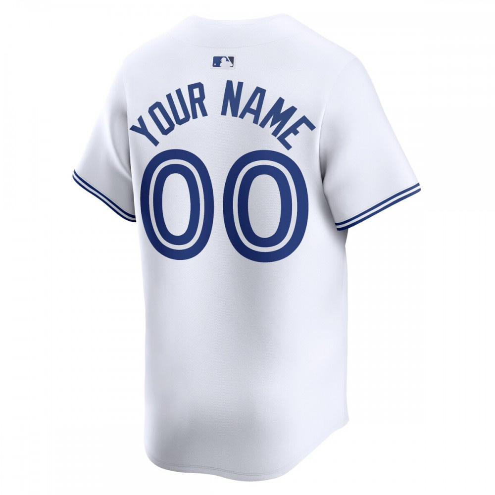 Toronto Blue Jays Youth Home Limited Custom Jersey - White-Pro Kit Vault | Brand New 26/27 Sports Jerseys